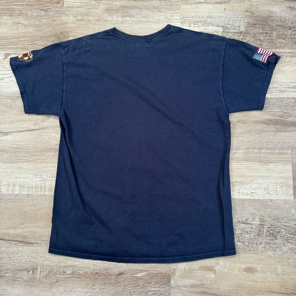 Navy Blue Boy Scouts Embroidered t shirt
Gildan 00s tagged men’s L 
 21x28 - Picture 3 of 6